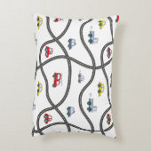 Auto's en wegen Boy Slaapkamer Decor Accent Kussen (Achterkant (Verticaal))