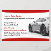 Auto's Flyer (Voorkant)