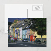 Auto's geparkeerd voor een gebouw, Adare Briefkaart (Voorkant / Achterkant)