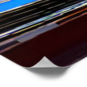 Auto's in de stad | AI Art Poster (Hoek)