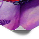 Auto's in de stad | AI Art Poster (Hoek)