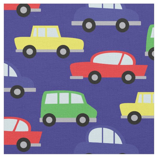 Auto's Kinder jongens Kamerdecor Stof (Close Up)