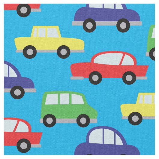 Auto's Kinder jongens Kamerdecor Stof (Close Up)