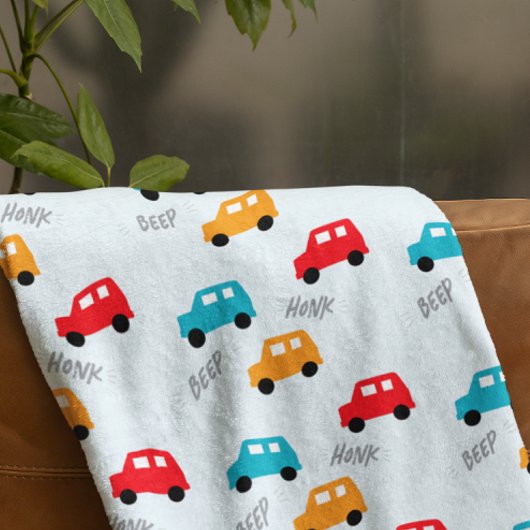 Auto's Kinderen Jongen Fleece Deken