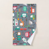 Auto's Kinderen vrachtwagens Bad Handdoek (Handdoek)
