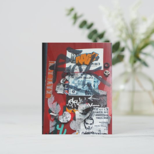 Auto's komen Briefkaart (Staand voorkant)