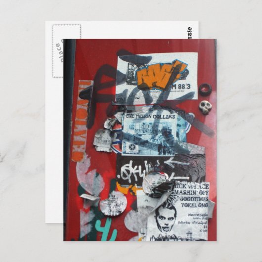 Auto's komen Briefkaart (Voorkant / Achterkant)