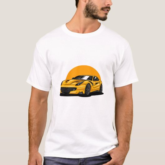 auto's liefde t-shirt (Voorkant)