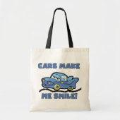 Auto's maken me glimlachen T-shirts en cadeautjes Tote Bag (Voorkant)