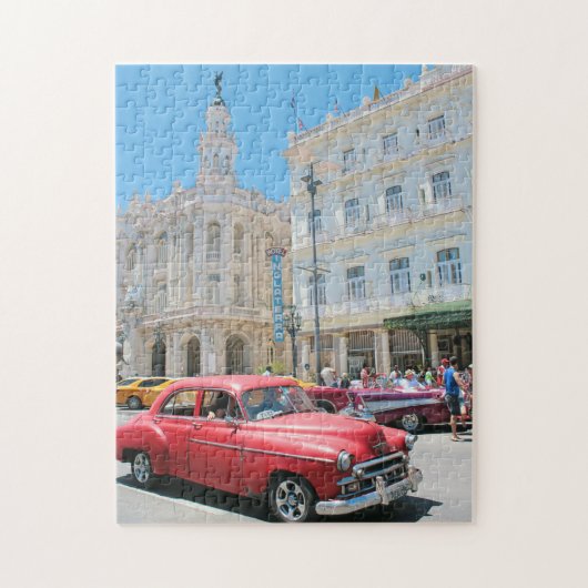 Auto's op Cuba Legpuzzel (Verticaal)
