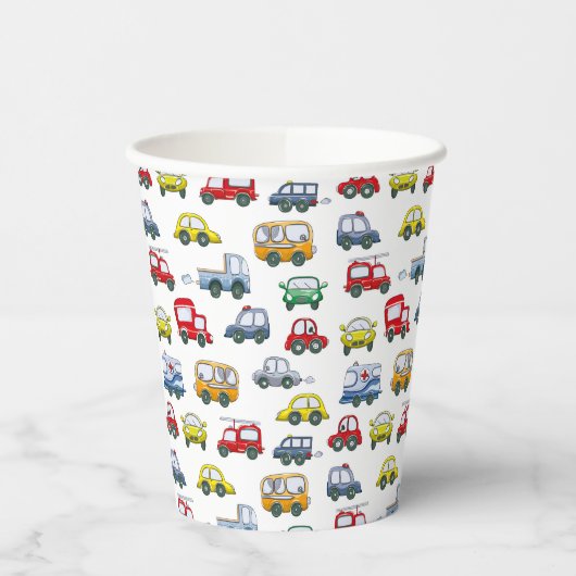 Auto's Patroon Papieren beker (Links)