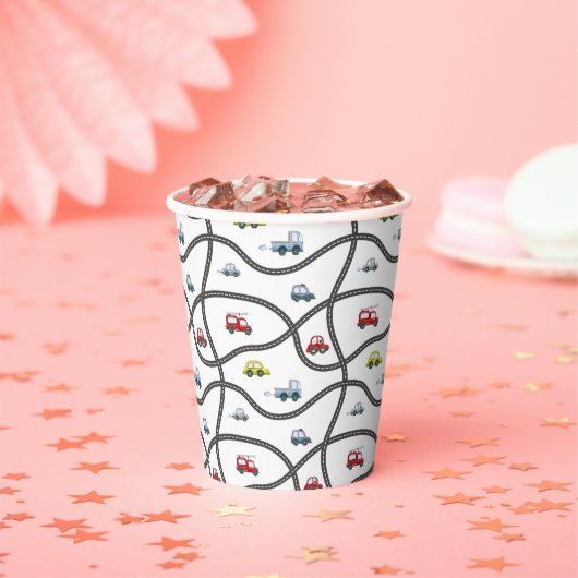 Auto's Patroon Papieren beker (Insitu)