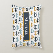 Auto's thema 3 gepersonaliseerd accent kussen (Voorkant(Verticaal))