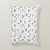 Auto's Thema 4 gepersonaliseerd Accent Kussen (Achterkant (Verticaal))