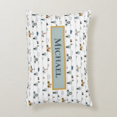 Auto's Thema 4 gepersonaliseerd Accent Kussen (Voorkant(Verticaal))