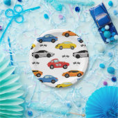 Auto's thema Feest Borden Papieren Bordje (Feest)