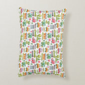 Auto's thema gepersonaliseerd accent kussen (Achterkant (Verticaal))