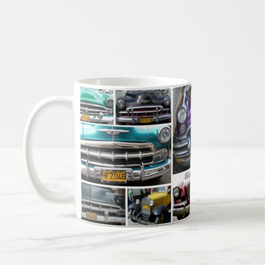 Auto's van Cuba 2 Koffiemok (Links)