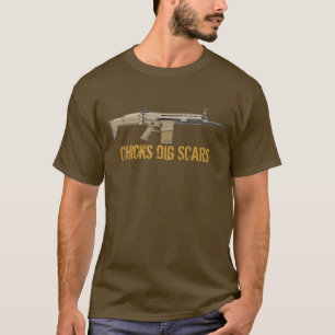 Auto's van de Chicks Dig (FN) T-shirt