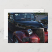 Auto's van gisteren briefkaart (Voorkant / Achterkant)