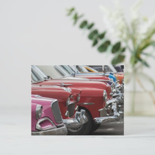 Auto's van Havana Briefkaart (Staand voorkant)
