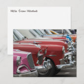 Auto's van Havana Briefkaart (Voorkant / Achterkant)