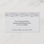 Auto's Visitekaartje (Achterkant)