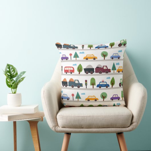 Auto's voor kinderen kussen (Stoel)