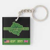 AUTO'S VOOR TOEVOEGINGSMOTOR SLEUTELHANGER (Achterkant)