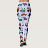 Auto's, vrachtwagens, bussen leggings (Achterkant)
