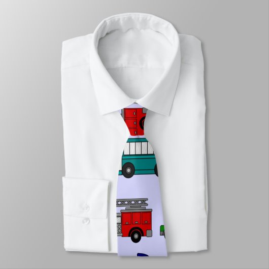 Auto's, vrachtwagens, bussen stropdas (Gebonden)