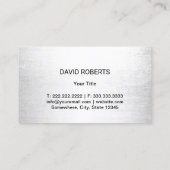 Auto's wassen en automatische details visitekaartje (Achterkant)