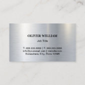 Auto's wassen en automatische details visitekaartje (Achterkant)