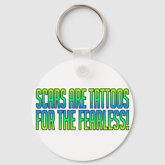 Auto's zijn Tattoos Sleutelhanger (Voorkant)