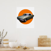 auto'sChevrolet Corvair Poster (Keuken)