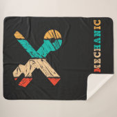 Autoschroevendraaier | Mechanische mandje Sherpa Deken (Voorkant (horizontaal))