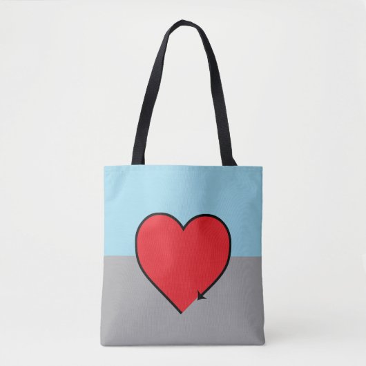 Autoseksuele Pride-vlag en symbool Tote Bag (Voorkant)