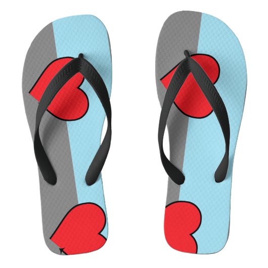 Autoseksuele trots teenslippers (Voetbed)