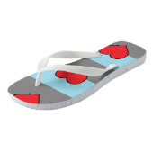 Autoseksuele trots teenslippers (Schuin)