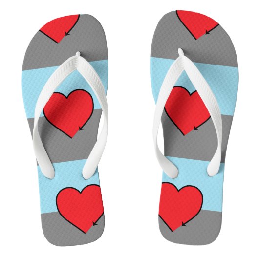 Autoseksuele trots teenslippers (Voetbed)