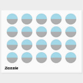 Autosexuele Pride Flag Ronde Sticker (Vel)