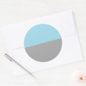 Autosexuele Pride Flag Ronde Sticker (Envelop)