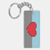 Autosexuele Pride Sleutelhanger (Voorkant Links)