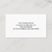 autosleutels | Futuristische achtergrond Visitekaartje (Achterkant)