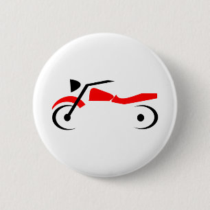 Autosnelheid motorfiets rijwiersnelheid. ronde button 5,7 cm
