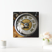  autosnelheidsmeter vierkante klok (Huis)