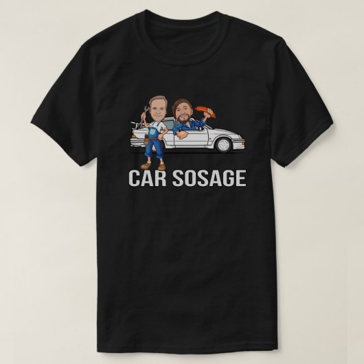 Autososage auto sos leeftijd 1e1 fs t-shirt (Design voorkant)