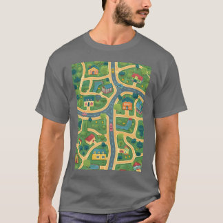 Autospelmat voor ouder Massagehulp T-shirt