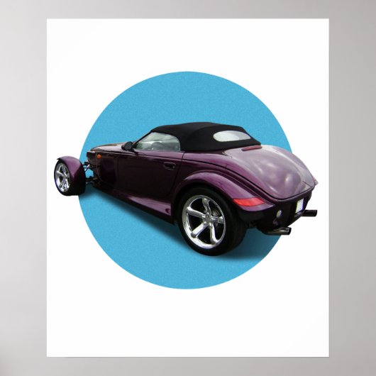 auto'sPlymouth Prowler Poster (Voorkant)