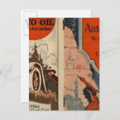 Autosporen van Washington, Oregon Briefkaart (Voorkant / Achterkant)